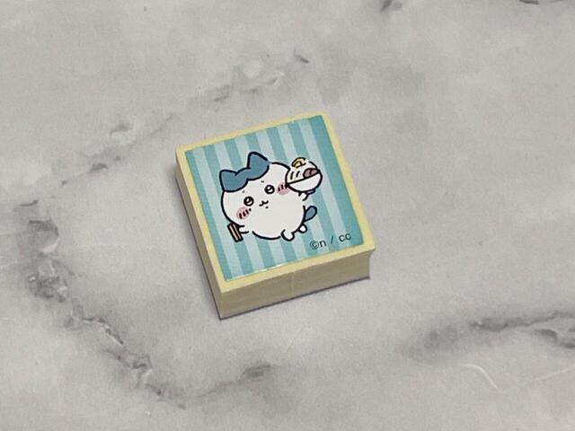 【ちいかわもぐもぐスタンプセット】シールを貼ってみました！可愛い〜♪