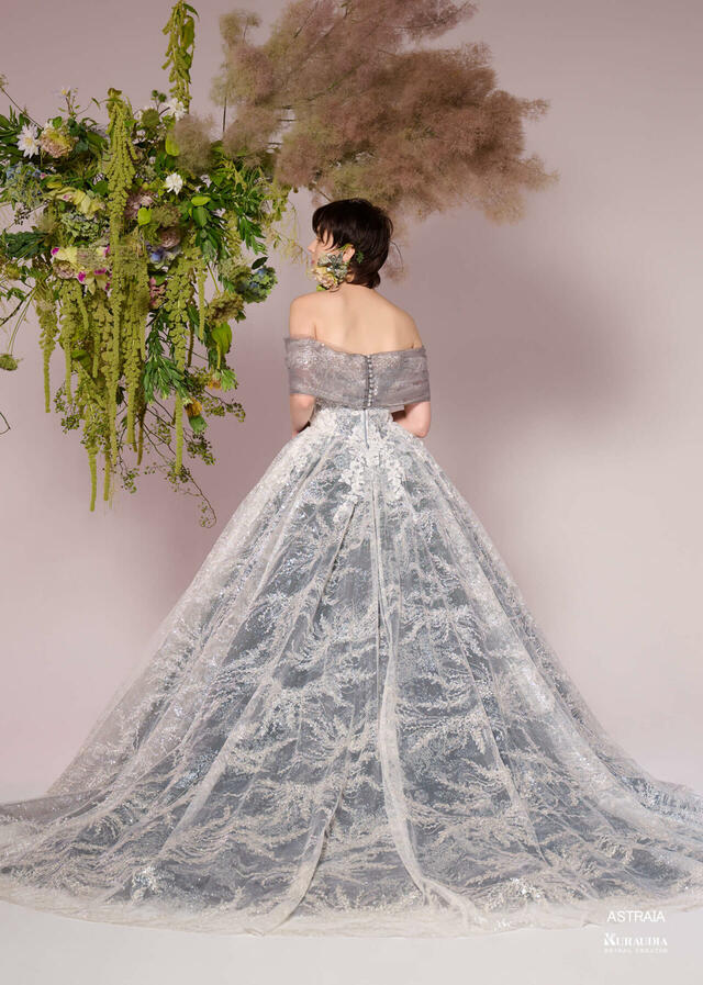 「Irida maison（イリーダメゾン）」新作ウェディングドレス　IM-0035_Gray