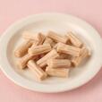 「素材の栄養おやつ たんぱく質 鶏むね肉のカルパス」<価格:290円(税込)>【おやつで手軽にたんぱく質や食物繊維が摂れる!無印良品 の「素材の栄養おやつ」シリーズに新商品5種が登場!】