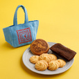 【紀ノ国屋】カラーミニスイーツバッグ（ブルー※新色）販売価格756円