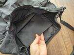 【無印良品　たためる撥水手提にもなるショルダーバッグ大】バッグを広げた状態にすると、元々の収納袋部分が内ポケットとして使用できます♪