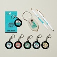 コインケース ¥990、ボールペン ¥660、レコードキーホルダー 各¥1,320※公式オンラインストアでの取り扱いなし