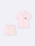 【GU×パペットスンスン】「コットンパジャマ(半袖&ショートパンツ) パペットスンスン」2,490円/フレーバーごとにスンスンの表情も違うところがポイント