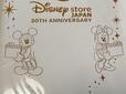 【Disney store 30TH ANNIVERSARY BOOK】カチンコを持ったミッキー＆ミニーがかわいい…！