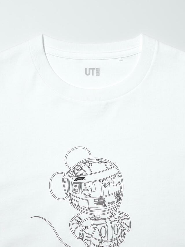 ユニクロ ディズニー×F1 UTグラフィックTシャツ 990円
