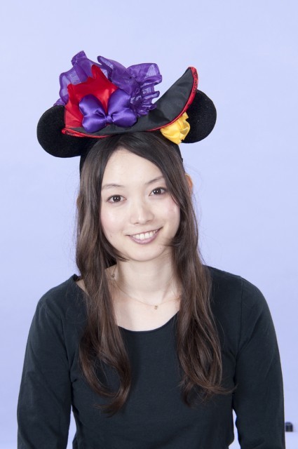 ミニーカチューシャ着用例