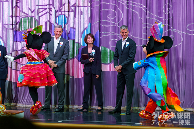 「東京ディズニーリゾート40周年“ドリームゴーラウンド”」オープニングセレモニー