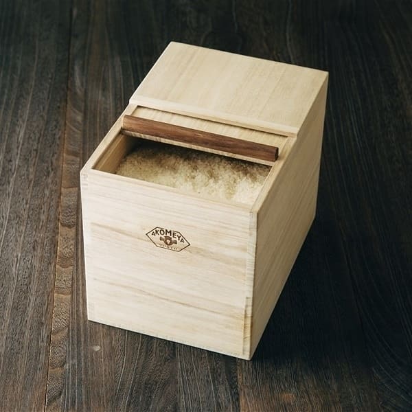 【AKOMEYA TOKYO】「増田桐箱店 スライド米びつ 5kg」7,480円