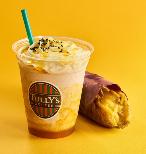 「＆TEA OIMOティーシェイク」＜Short：690円(税込)～＞【タリーズから秋のドリンクとフードが新登場】