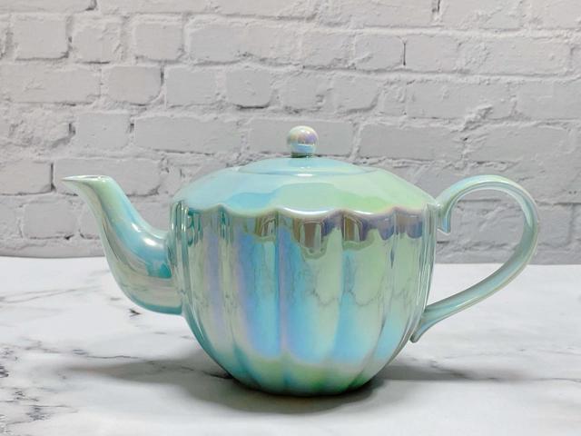 【Francfranc（フランフラン）】オパールシェル　ティーポット　MINT／税込2,200円