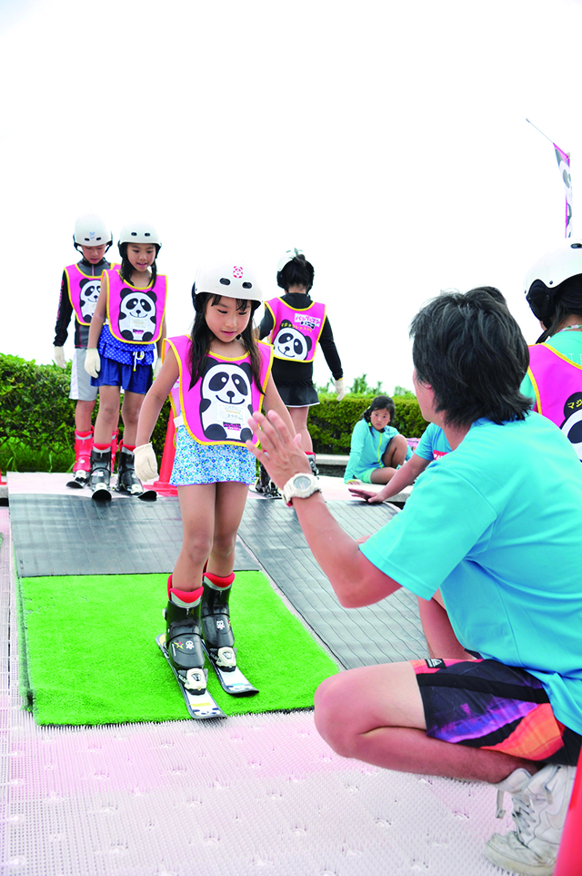 大磯ロングビーチ　パンダルマンスキーレッスン