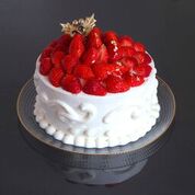苺づくしのスペシャルショートケーキ8,640円テラ・セゾン＠エキュート品川サウス