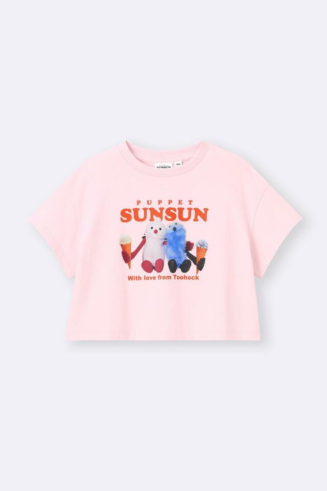 グラフィックT 990円｜ユニクロUT「パペットスンスン」