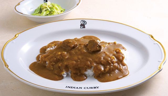 大阪カレーの名店4／インデアンカレー 丸の内店（丸の内）　インデアンカレー 750円