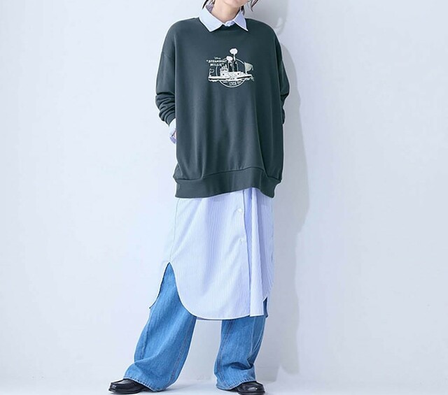 ユニセックス裏毛プルオーバー（選べるキャラクター）｜￥2,990 （税込）