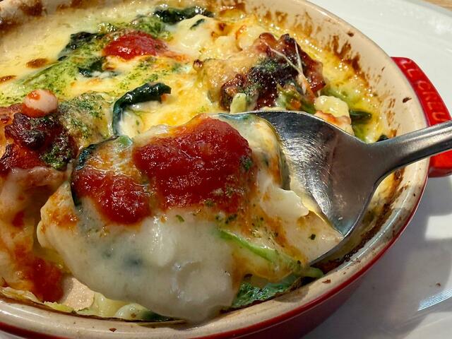 【むさしの森珈琲　フォレストスペシャル】所々にあるトマトの酸味がいいアクセントになっており、最後まで飽きずに美味しく食べられちゃいました