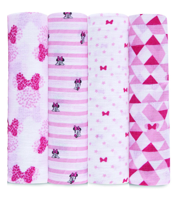 スワドル　4枚入り　（サイズ：112 x 112 cm）希望小売価格　5,200円＋税