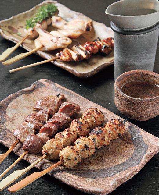 関西「焼き鳥」の名店／炭火焼鳥 酉丸（西三荘）　おてがるコースおすすめ串 7本1020円