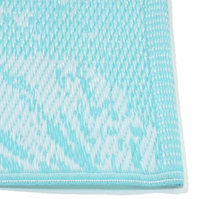 【Francfranc（フランフラン）】トゥッティフル ＰＰゴザラグ ブルー 180×120cm