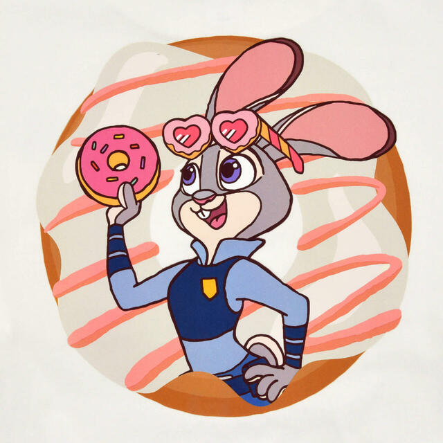ジュディ・ホップス 長袖Tシャツ 10TH Anniversary Collection from the Disney movie Zootopia 5,900円