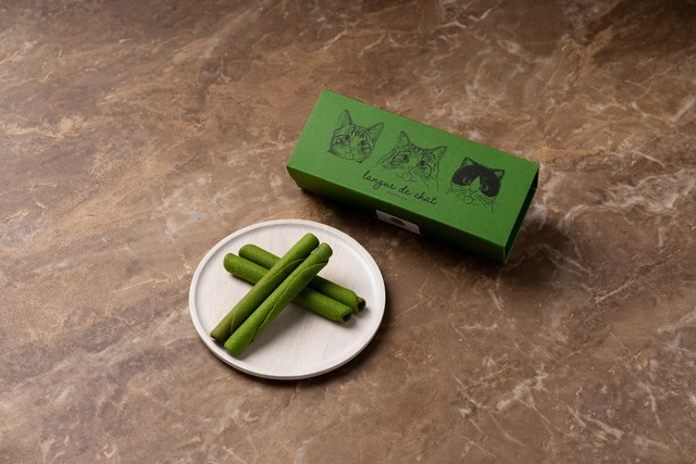 【東京ギフトパレット】ラングドシャロール 抹茶 8個入　税込972円（フェーヴ）／販売期間：通年