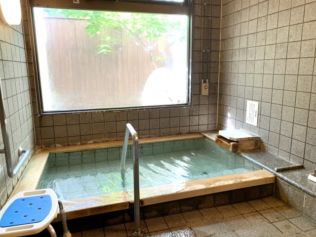 家族でゆっくりと入れる貸切風呂
