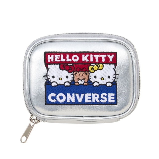 【CONVERSE×HELLO KITTY】ミラー付きポーチ 3,740円