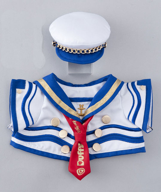 コスチュームセット（ぼうし、セーラーカラーシャツ）¥3,800／TDS「ジャーニー・ウィズ・ダッフィー」スペシャルグッズ ※2015年7月3日(金)発売