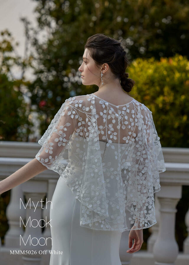 【クラウディア】Myth Mock Moon(ミスモックムーン)新作ウェディングドレス|MMM5026_OffWhite