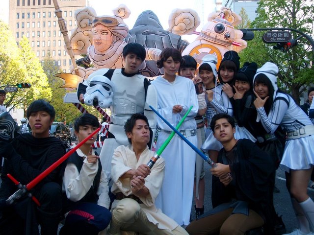 カワサキハロウィン＆スターウォーズパレード