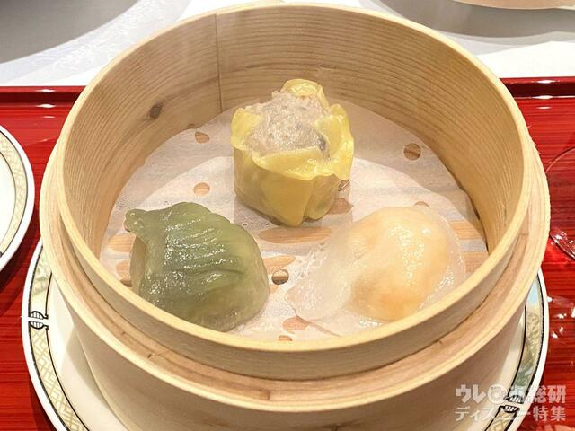 “ダッフィー＆フレンズのテイスティ・サマー・サプライズ”チャイニーズ・ティータイム 点心三種