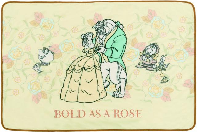 B賞 ＜美女と野獣＞ ブランケット