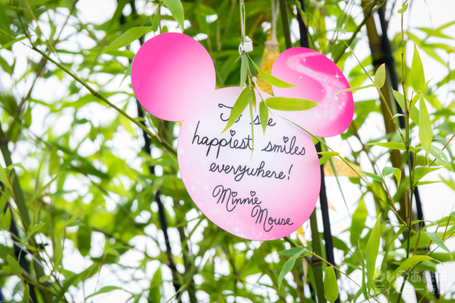 ミニーのウィッシングカード