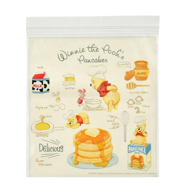 プーさん&ピグレット ジッパーバッグ POOH HUNNY DAY 2026 600円