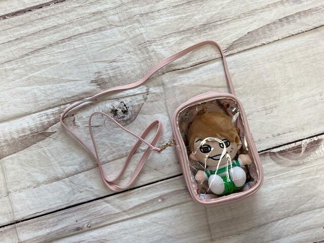 推し活で推しのぬいぐるみを入れるのもおすすめ！