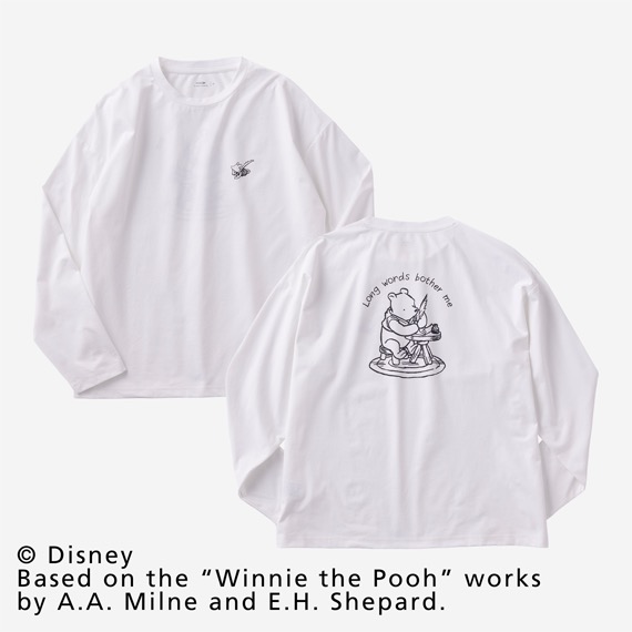 グラフィックロングTシャツクラシックPOOH 2,999円