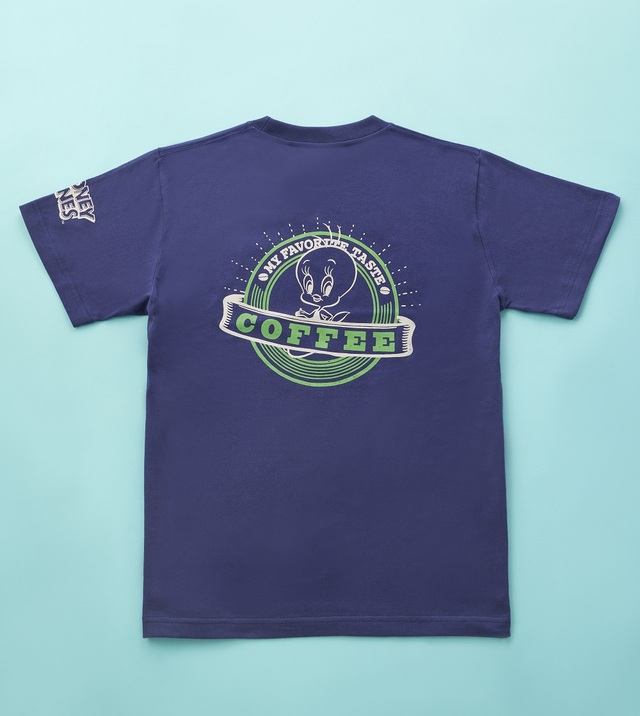 「ルーニー・テューンズ Tシャツ（トゥイーティー・シルベスター）」＜2,750円（税込）＞【LOONEY TUNES×タリーズコーヒー」