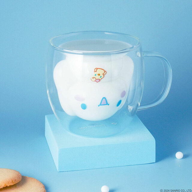 【グッドグラス】「シナモロール」ダブルウォールグラス（約230ml・税込4,950円）