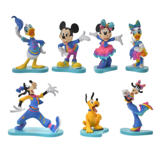 ミッキー＆フレンズ フィギュアセット DISNEYLAND RESORT 70TH CELEBRATION 4,000円→3,199円