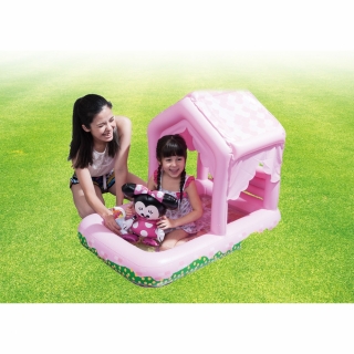 トイザらス限定 ディズニー ミニーマウス ハウスガーデンプール 70×100cm