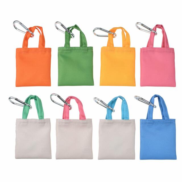 ミッキー、ミニー、ドナルド シークレットトートバッグ ミニ カラビナ付き DISNEY レトロ喫茶 990円