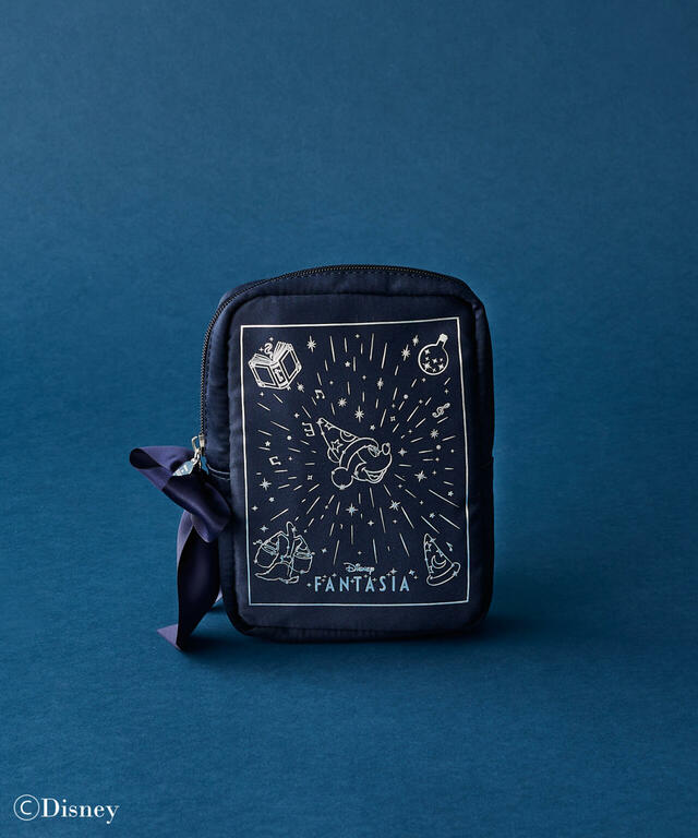 スクエアポーチ 4,700円｜Maison de FLEUR ディズニーコレクション「FANTASIAシリーズ」