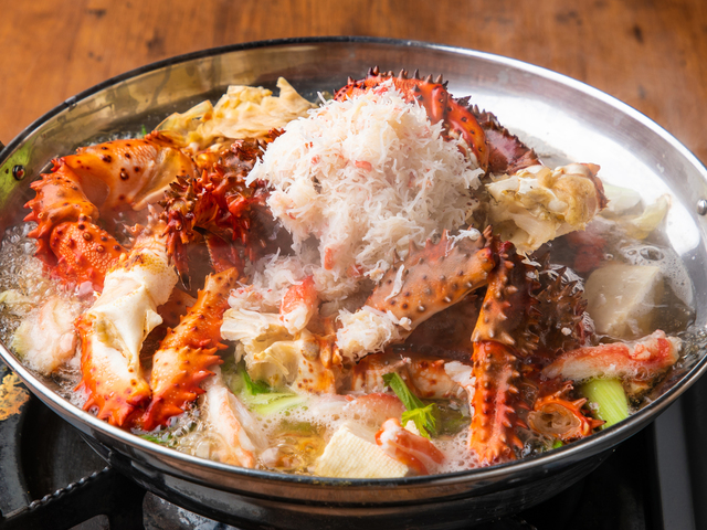 ★極★蟹味噌×蟹味噌×蟹味噌 極み蟹味噌鍋