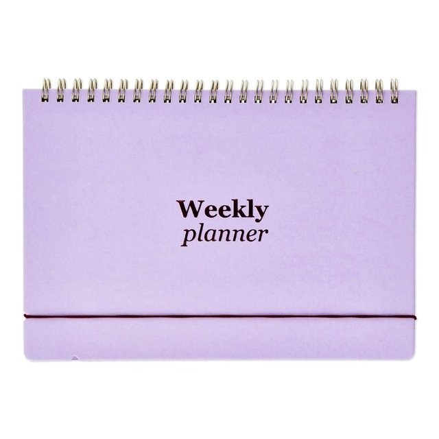 【フライングタイガー】WEEKLYプランナー 440円