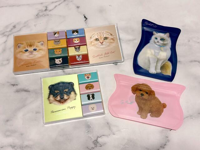 カルディで買える、わんこ&にゃんこのかわいいチョコレート♪