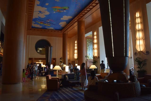 リニューアルされたロビー