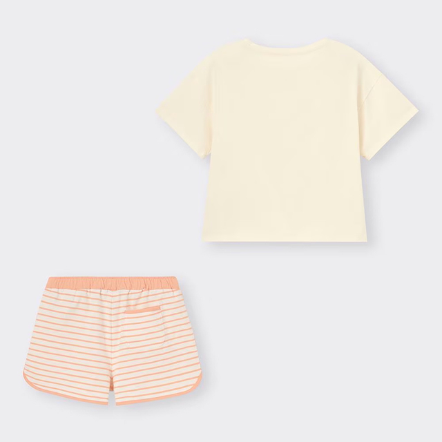 ラウンジセット(半袖&ショートパンツ) ¥2,990｜GU「トムとジェリー」コレクション