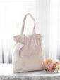 【Maison de FLEUR×サンリオキャラクターズ】チアリーチャム ダブルリボンギャザートート（カラー：Pink）価格：6,600円（税込）