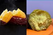 左：金のいも　右：すずほっくり