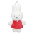 【ミッフィー／Flower Miffy Pop-Up Marche】Flower Miffy ほわほわマスコット カーネーションレッド　2,970円／おひとりさま2個までの購入制限有り！